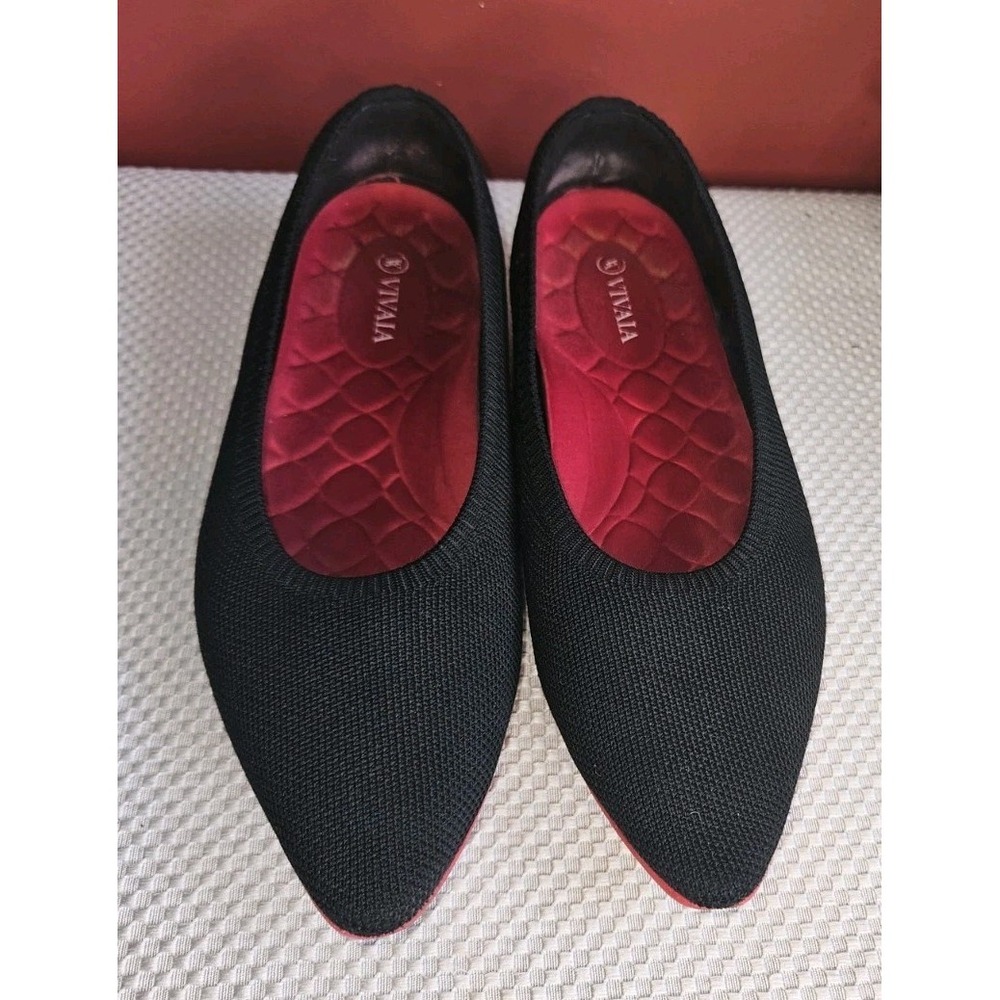 Vivaia Aria 5 Classic Women's Size 11 Pointed Toe Cushioned Flats Black